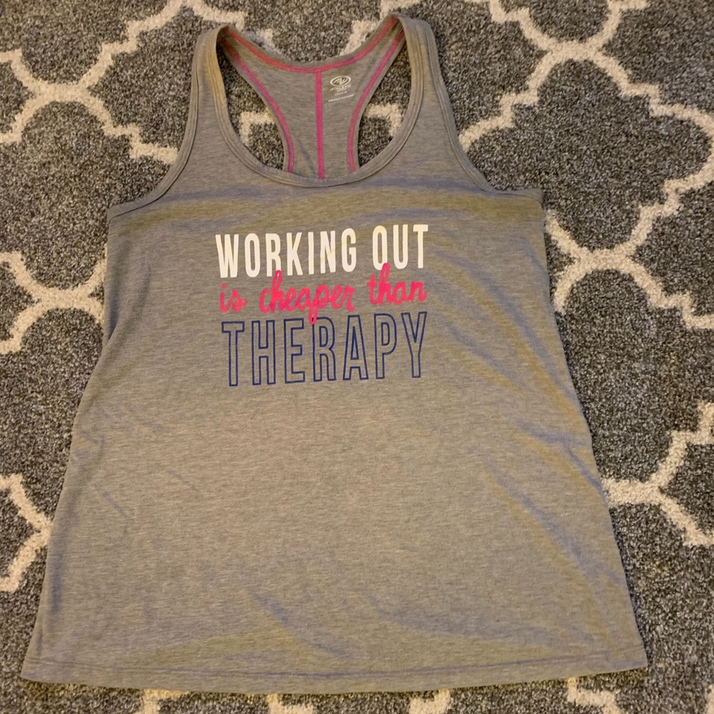 Size large workout tank